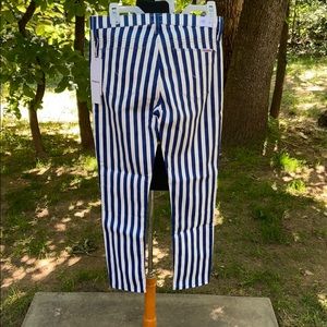 Hudson Nico Super Skinny Striped Jeans-NWT
